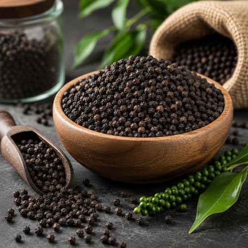 Indian Black Pepper Exporter